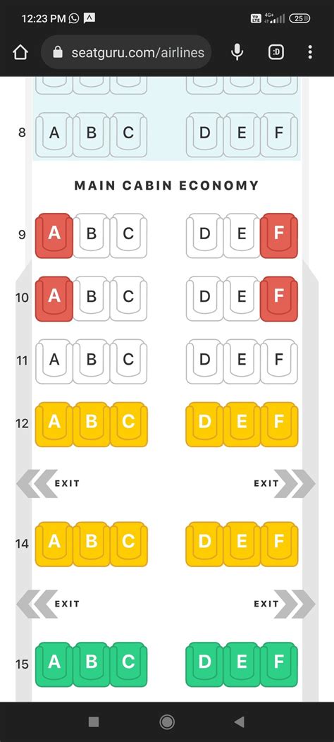 SeatGuru Seat Map Aeromexico